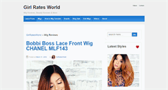 Desktop Screenshot of girlratesworld.com